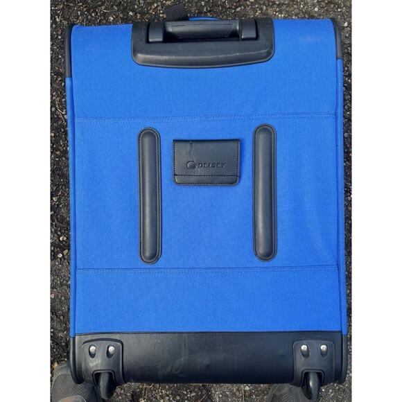 Delsey Softside Expandable Checked Medium 25 Inch Blue - Picture 6 of 6